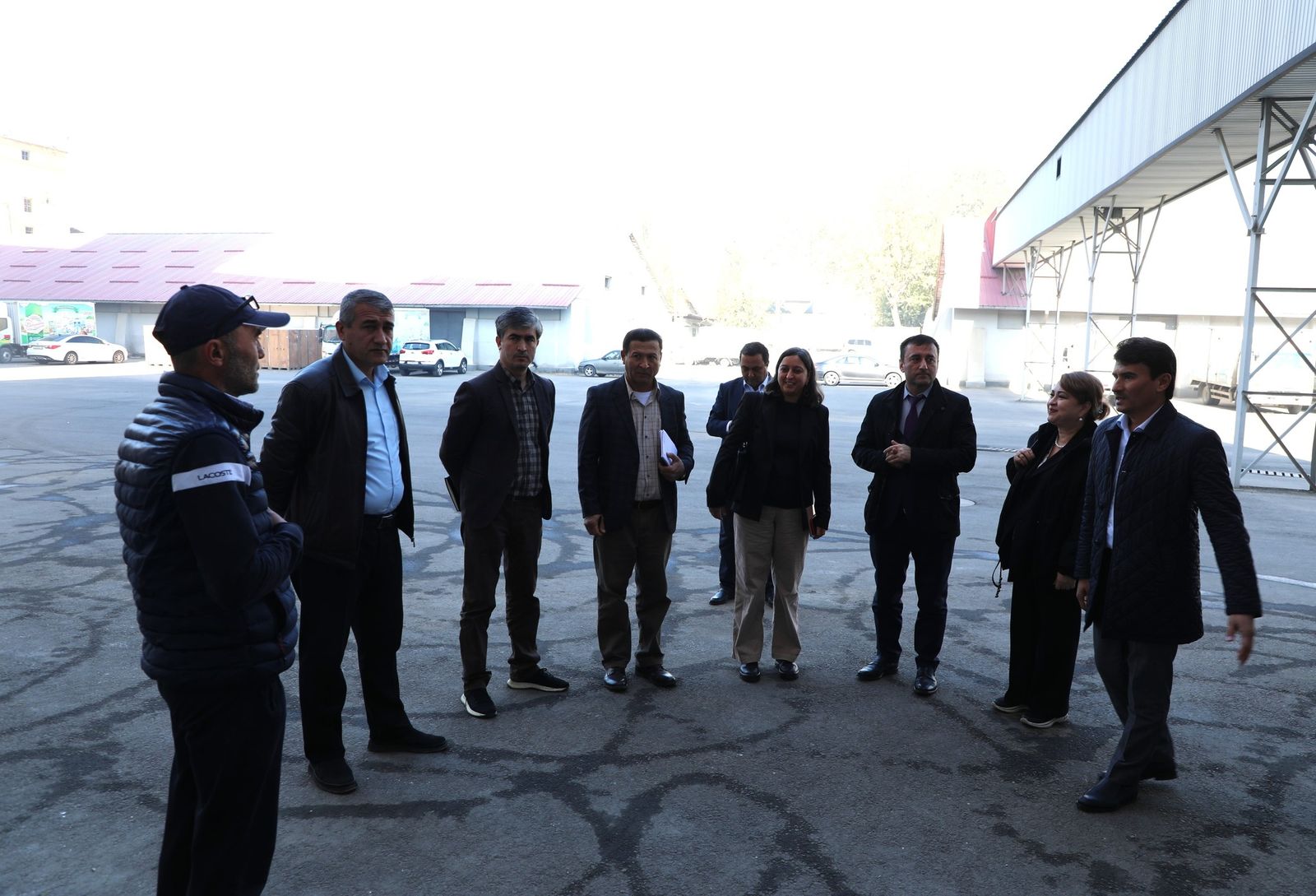 ПОСЕЩЕНИЕ ДУШАНБИНСКОГО МУКОМОЛЬНОГО КОМБИНАТА МИССИЕЙ ВСЕМИРНОГО БАНКА