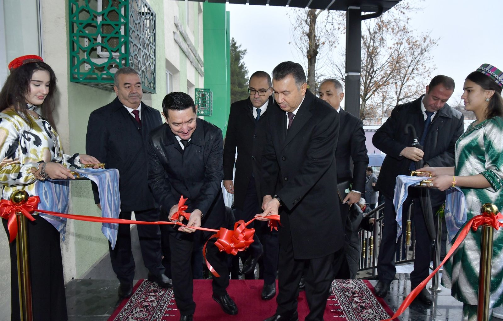 Торжественное открытие здания Государственного унитарного предприятия «Центр цифровизации, инноваций и повышения квалификации сельскохозяйственных кадров» при Министерстве сельского хозяйства Республики Таджикистан