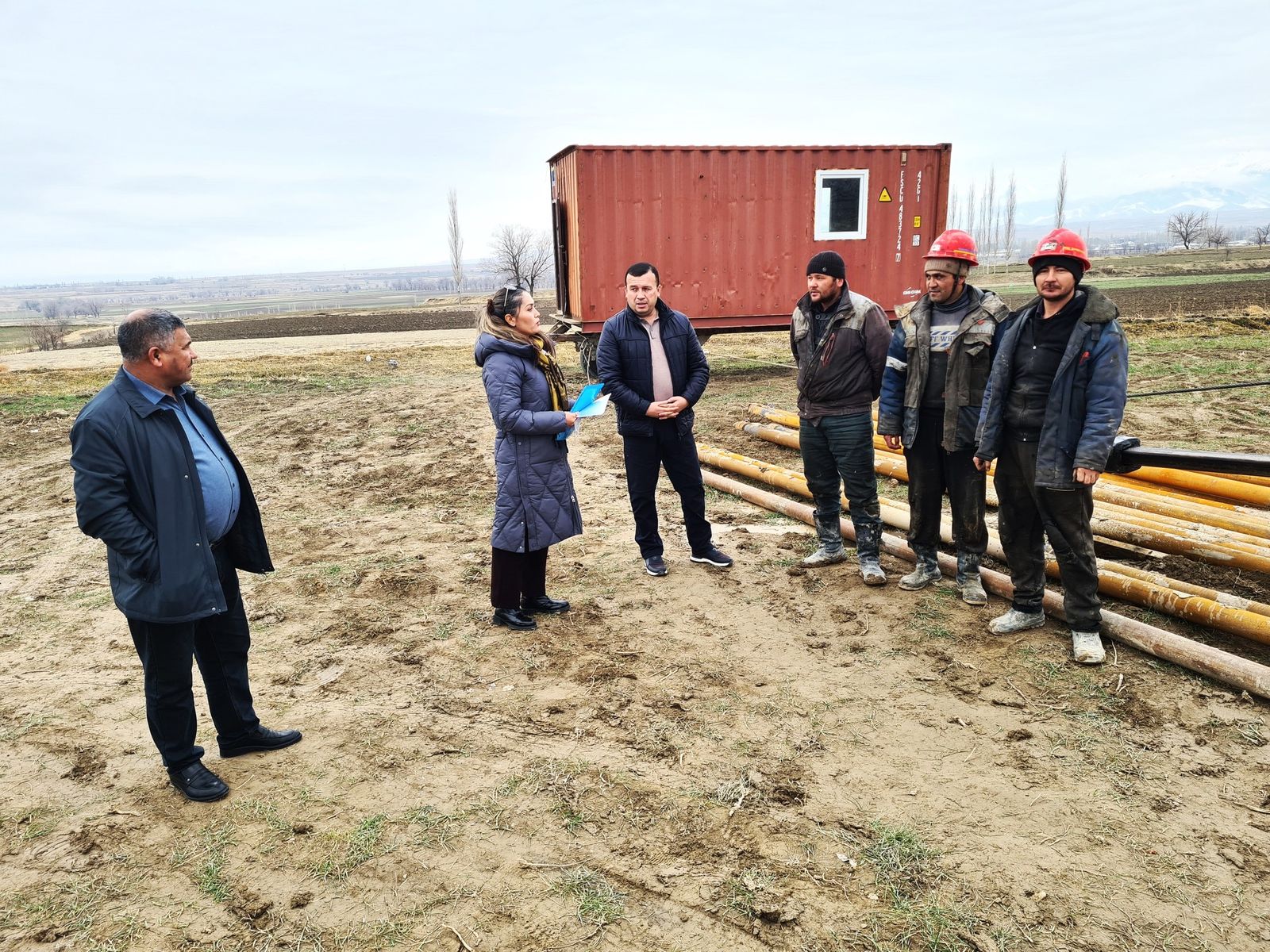 Улучшение доступа к воде в рамках проекта «Повышение устойчивости сельского хозяйства»