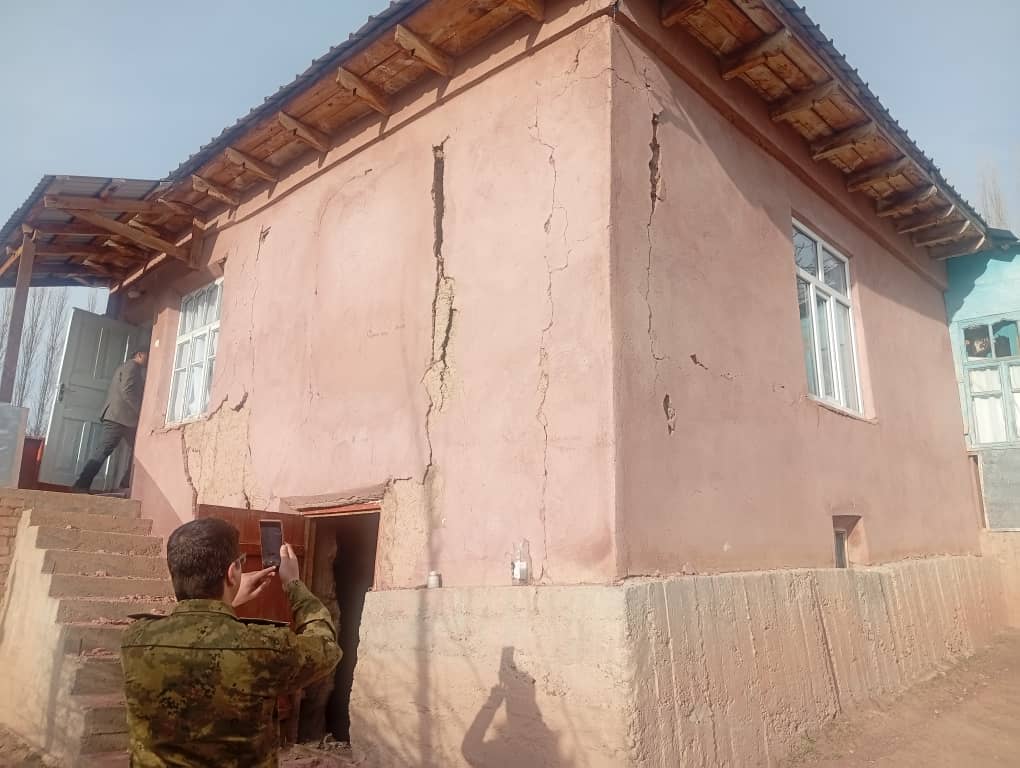 КҲФ: ЗАМИНЛАРЗА ДАР НОҲИЯИ ТОҶИКОБОД