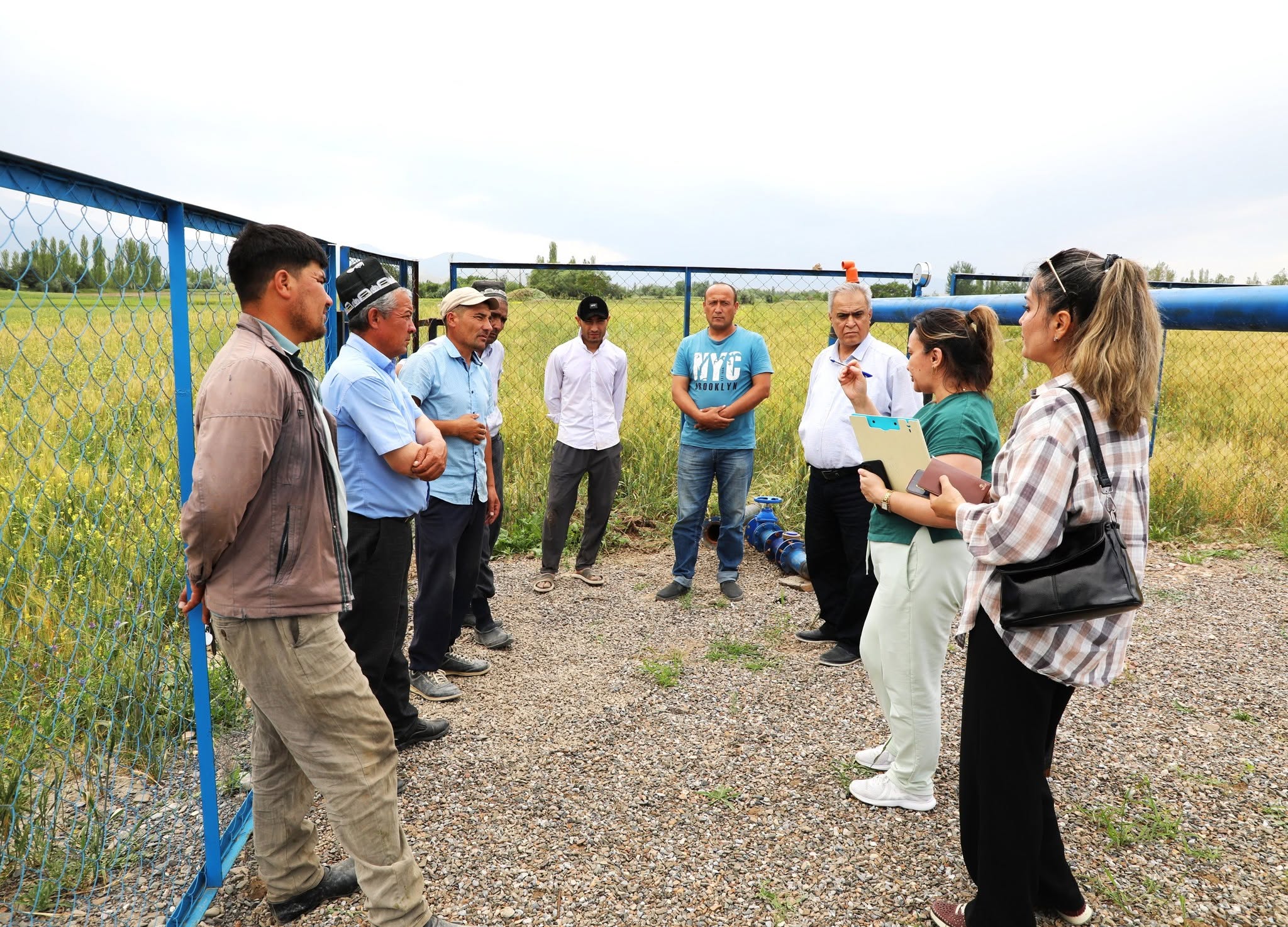 Irrigation of Agricultural Lands under the Strengthening Resilience of the Agriculture Sector Project